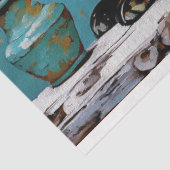 Rustieke  Fox Decoupage Tissuepapier (Detail)