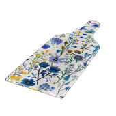 Rustieke Franse Blauwe Tuin Wildflowers Snijplank (Hoek)