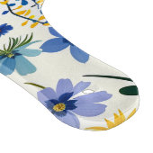 Rustieke Franse Blauwe Tuin Wildflowers Snijplank (Hoek)