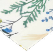 Rustieke Franse Blauwe Tuin Wildflowers Tafelkleed (Gekanteld)