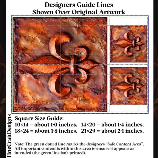 Rustieke Franse Classic Fleur de Lis EH3L Decoupag Tissuepapier