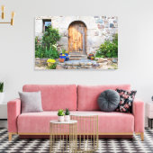 Rustieke Franse Gite in Bretagne Frankrijk Canvas (Insitu (Woonkamer))