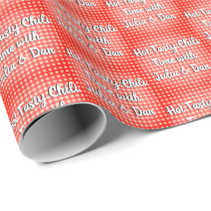 Rustieke Friendsgiving Potluck Cook Off Thanksgivi Cadeaupapier