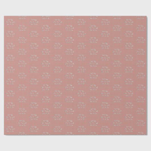 Rustieke  Friendsgiving Potluck Thanksgiving Cadeaupapier (Vlak)