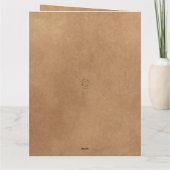 Rustieke Fun Jingle All The Way 2 Foto Vakantie Ka Kaart (Achterkant)