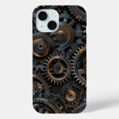 Rustieke Gearworks telefoonhoes Case-Mate iPhone Case (Achterkant)