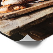 Rustieke gebakken goederen - Heirloom Keuken Comfo Poster (Hoek)