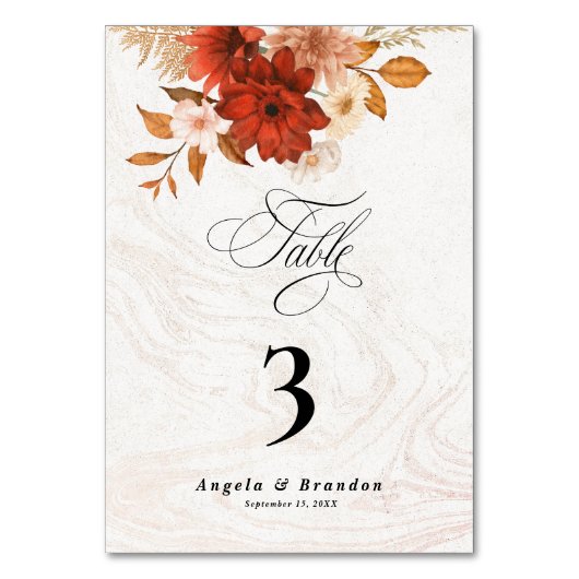 Rustieke gebrande Sinaasappels terracotta elegante Kaart (Voorkant)