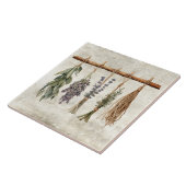 Rustieke gedroogde kruiden Faux textuur Eenvoudig Tegeltje (Zijkant)