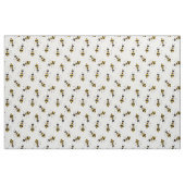 Rustieke geïllustreerde bijenstof stof (Fat Quarter)