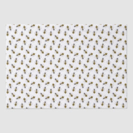 Rustieke geïllustreerde Bumble Bee Gift Wrap Tissuepapier