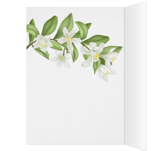 Rustieke gele citroenen en gebladerte C bruiloft (Binnen (Links))