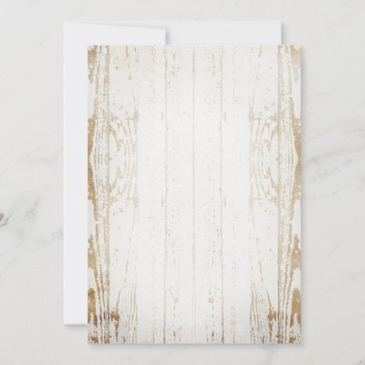 Rustieke Gele Zonnebloem Afstuderen Invitation Kaart (Achterkant)