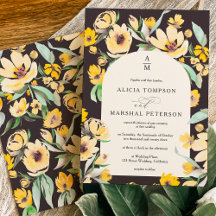 Rustieke Gele zonnebloem bloemenboog chique bruilo