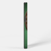 Rustieke Geluks Hoefijzer Iers Gepersonaliseerd iPhone Hoesje (Rechterkant)