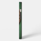 Rustieke Geluks Hoefijzer Iers Gepersonaliseerd iPhone Hoesje (Linkerkant)