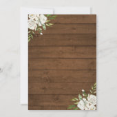 Rustieke genderneutrale land Baby shower Sprinkle Kaart (Achterkant)