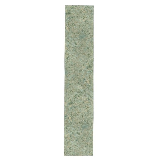 Rustieke Geologie Groene Rots Textuur Medium Tafelloper (Voorkant)