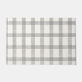 Rustieke geometrische moderne minimalistische plai deurmat