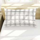 Rustieke geometrische moderne minimalistische plai kussensloop