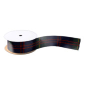 Rustieke geruite elegante clan Malcolm Tartan Satijnen Lint (Spoel)