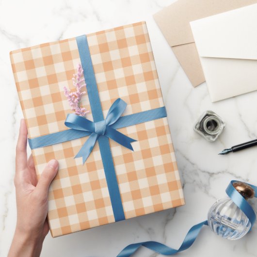 Rustieke geruite geschenkverpakking voor elke gele cadeaupapier (Geschenken)