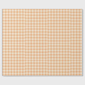 Rustieke geruite geschenkverpakking voor elke gele cadeaupapier (Vlak)