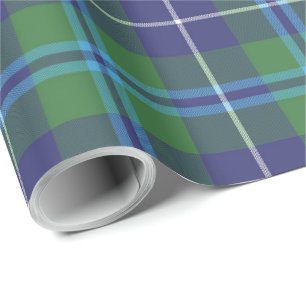 Rustieke geruite klassieke clan Douglas Tartan Cadeaupapier