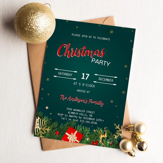 Rustieke geschenken sterren kerstfeest kaart