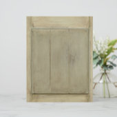 Rustieke Geschilderde Houten Deur (Staand voorkant)