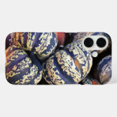 Rustieke gestreepte pompoenen Case-Mate iPhone case (Achterkant (horizontaal))