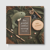 Rustieke Gevist-Thema Baby boek keepsake (Voorkant)