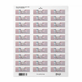 Rustieke Glam Boho Bloemkoe Koeland Landelijke Fee Etiket (Full Sheet)