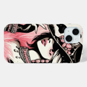 Rustieke Glam Cowgirl Roze Sparkle Koeienhuid Prin Case-Mate iPhone Case (Achterkant (horizontaal))