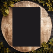 Rustieke Glamping Camping Mountain Forest bruiloft RSVP Kaartje