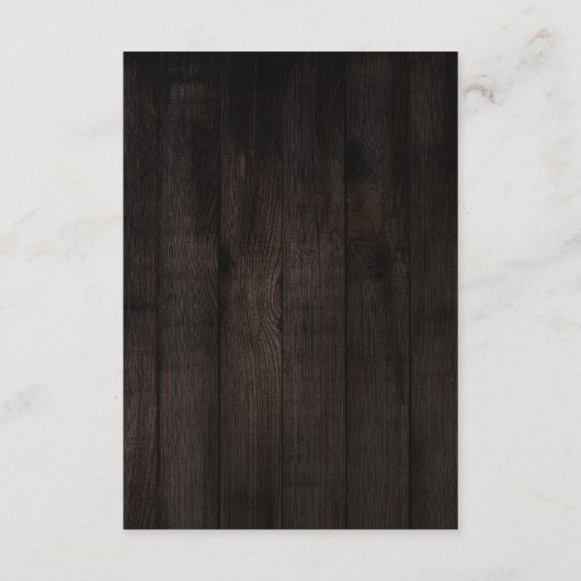 Rustieke gloed lantaarn magenta Rozen bruiloft det Informatiekaartje (Achterkant)