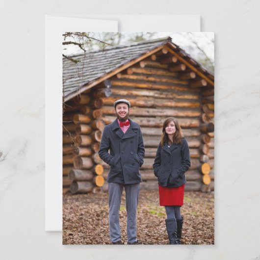 Rustieke Glow Lantaarn & Donkerrode Rozen Save the Kaart (Achterkant)