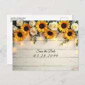 Rustieke Golden Hour bijeenkomsten Feestdagenkaart (Voorkant / Achterkant)