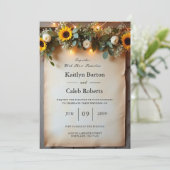 Rustieke Golden Hour bijeenkomsten Kaart (Staand voorkant)