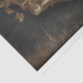 Rustieke  Gotische Crow Decoupage Tissuepapier (Detail)