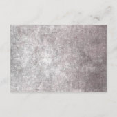 Rustieke Gotische Kleuren Halloween Bruiloft Detai Informatiekaartje (Achterkant)