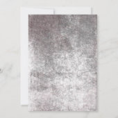 Rustieke Gotische Kleuren Halloween Bruiloft Save The Date (Achterkant)