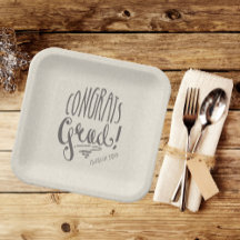 Rustieke Graduation Party 9" Vierkant