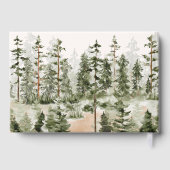 Rustieke Green Forest Cabin Lake House Gastenboek (Achterkant)