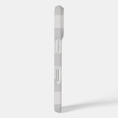 Rustieke Grijze Buffel Check Monogram Case-Mate iPhone Case (Achterkant / Rechts)