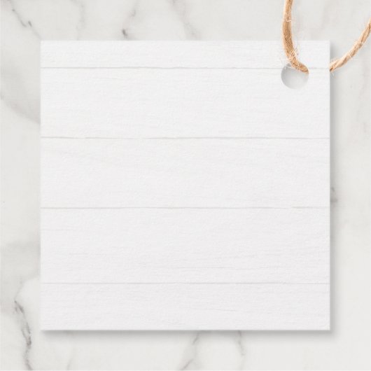 Rustieke groen bruiloft gunst Labels (Achterkant)