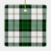 Rustieke Groene Foto Plaid 2023 Kerst Ornament (Achterkant)