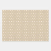 Rustieke groene vrolijke kerstboom vakantie inpakpapier vel (Voorkant 3)