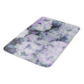 *~* Rustieke Grunge Rhododendron Bloemen Witte Blu Badmat (Gekanteld)