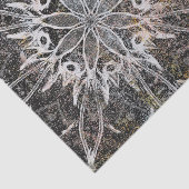 rustieke grunge textuur Bohemian Mandala Tissuepapier (Detail)